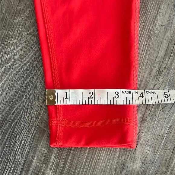 Lululemon Red Performance Leggings New with tag - Picture 6 of 8